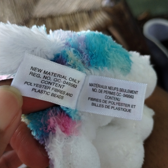 โ2021 TY Beanie Boos 7" HELENA Unicorn Husky Dog Animal Plush Toy wide eye plush - Picture 8 of 13